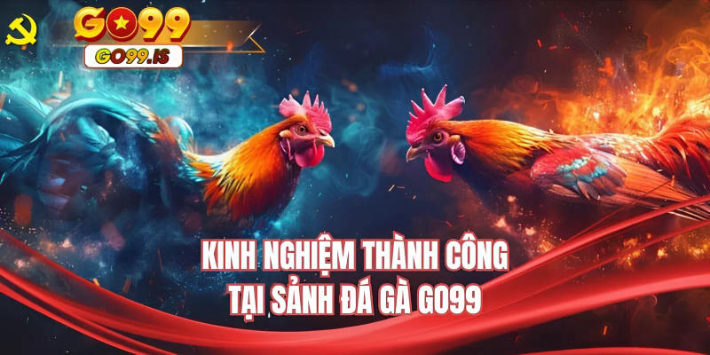 Kinh nghiệm thành công tại sảnh đá gà GO99